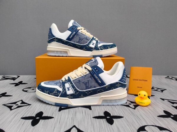 Louis Vuitton Trainer Monogram Blue