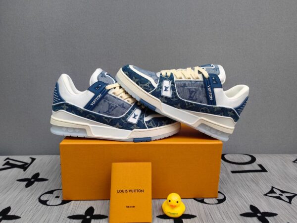 Louis Vuitton Trainer Monogram Blue