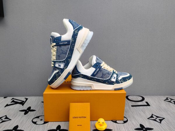 Louis Vuitton Trainer Monogram Blue