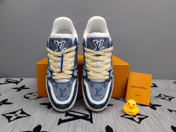 Louis Vuitton Trainer Monogram Blue
