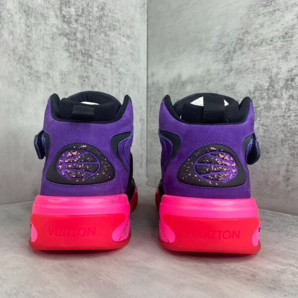 Louis Vuitton Trainer 2.0 Retro basketball shoes Purple Pink