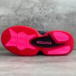 Louis Vuitton Trainer 2.0 Retro basketball shoes Purple Pink