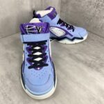 Louis Vuitton Trainer 2.0 Retro basketball shoes Blue Purple