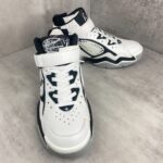 Louis Vuitton Trainer 2.0 Retro basketball shoes White Black