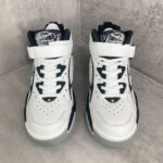 Louis Vuitton Trainer 2.0 Retro basketball shoes White Black