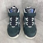Louis Vuitton Trainer 2.0 Retro basketball shoes Black Blue