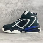 Louis Vuitton Trainer 2.0 Retro basketball shoes Black Blue