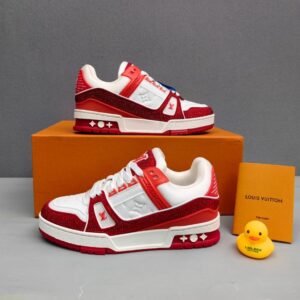 Louis Vuitton Trainer Red Diamond