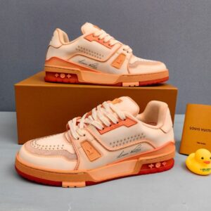 Louis Vuitton Trainer Graffiti Orange