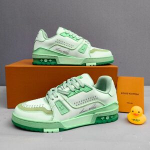 Louis Vuitton Trainer Graffiti Green