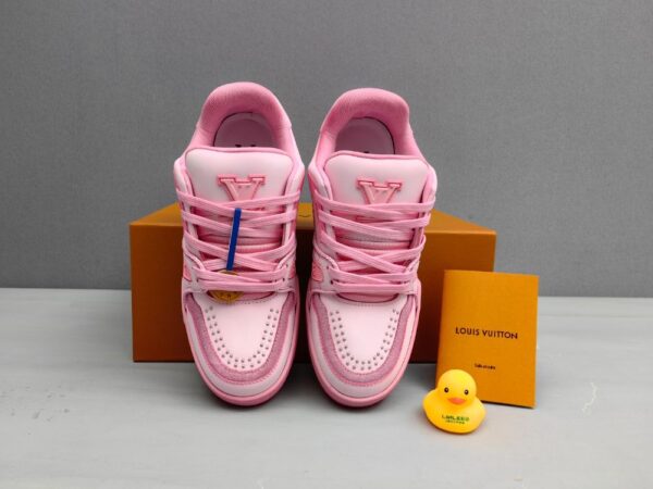 Louis Vuitton Trainer Graffiti Pink