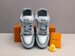Louis Vuitton Trainer Graffiti Blue Grey