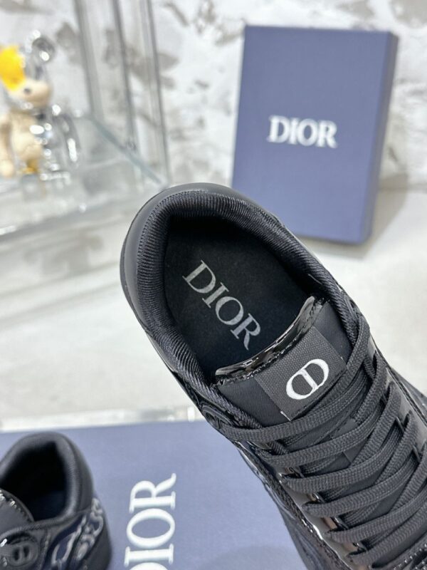 Dior  B27 Low Bright leather Black