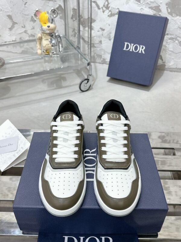 Dior B27 Low Olive Green White