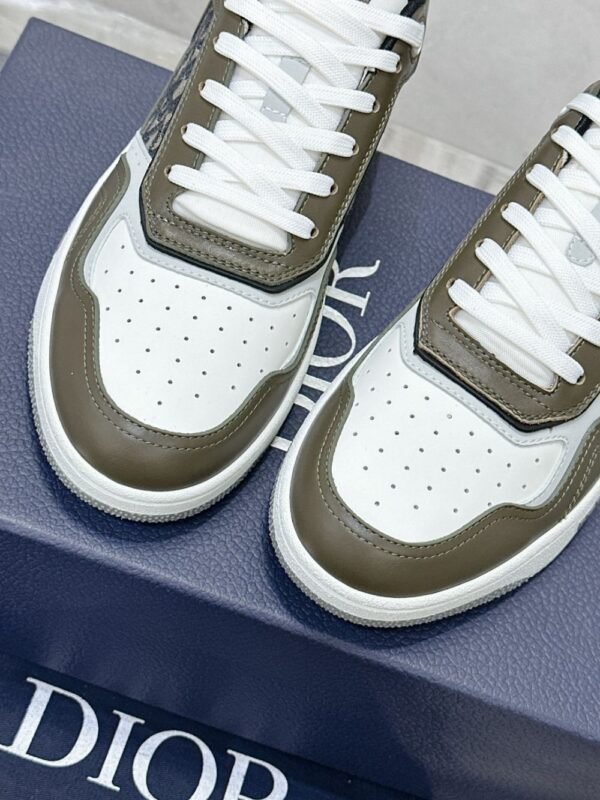 Dior B27 Low Olive Green White