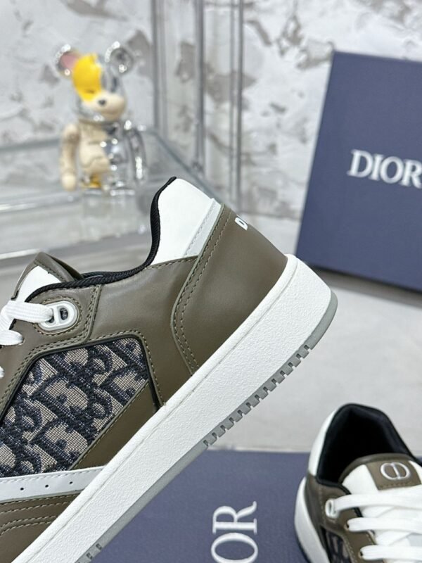 Dior B27 Low Olive Green White
