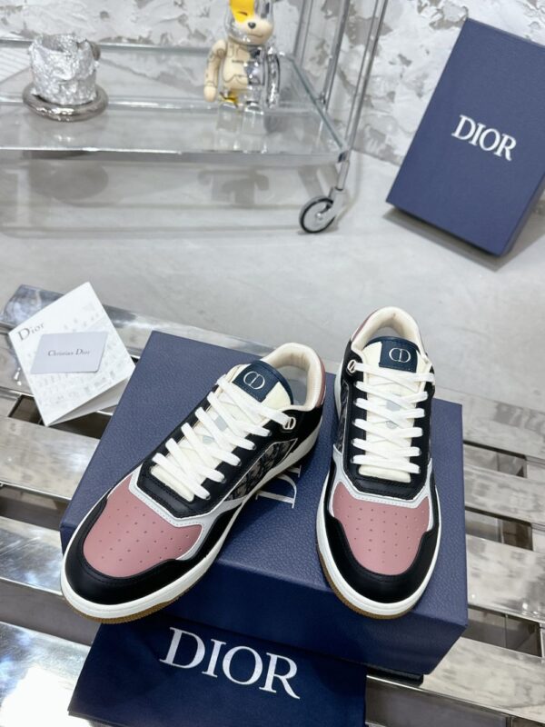 Dior  B27 Low Black White Pink