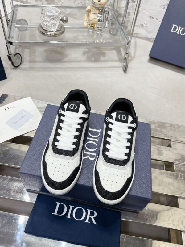 Dior  B27 Low Black and White  Grey