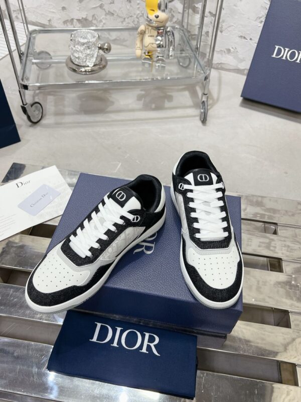 Dior  B27 Low Black and White  Grey