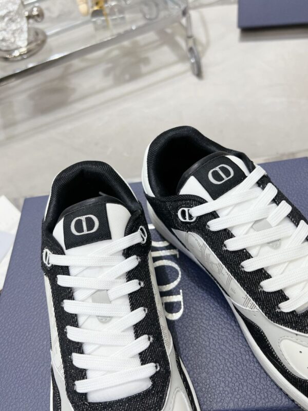 Dior  B27 Low Black and White  Grey