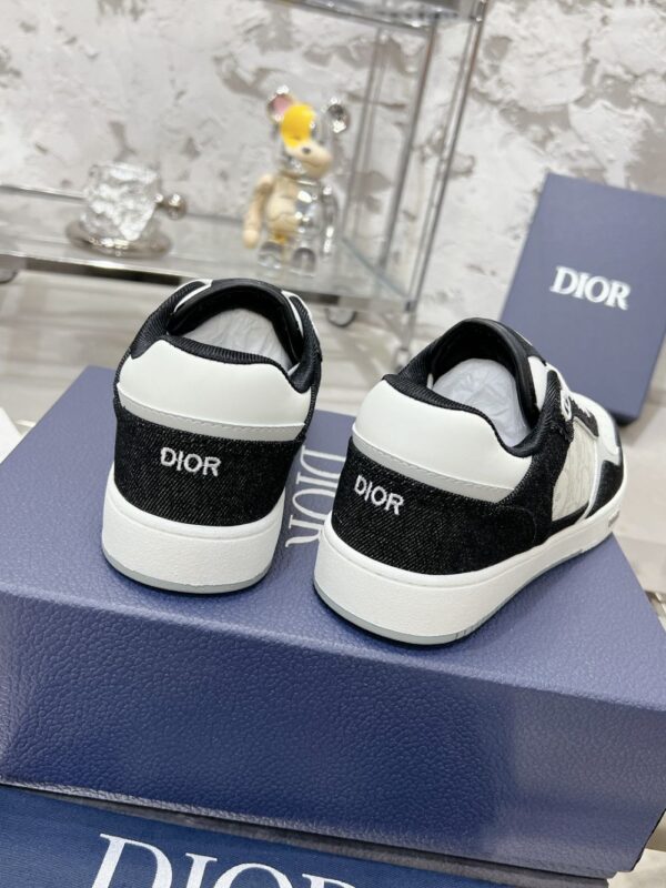 Dior  B27 Low Black and White  Grey