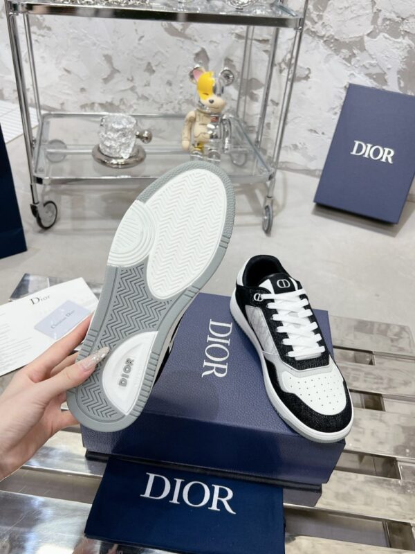 Dior  B27 Low Black and White  Grey