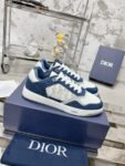 Dior  B27 Low Blue and White  Grey