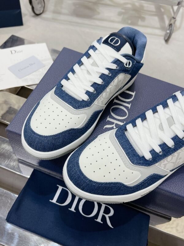 Dior  B27 Low Blue and White  Grey