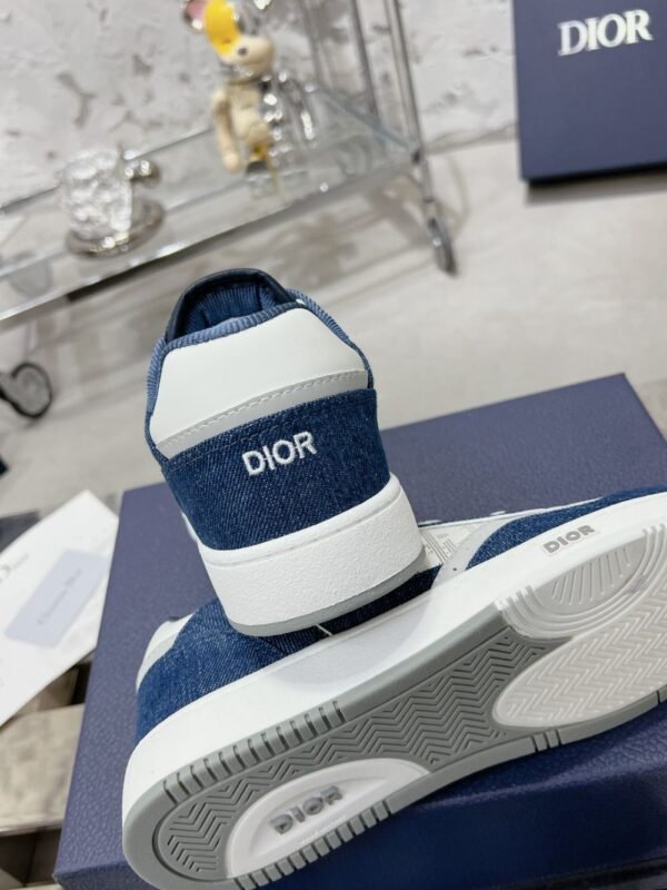 Dior  B27 Low Blue and White  Grey