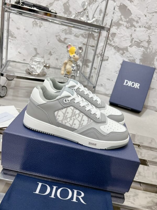 Dior B27 Low Grey and White