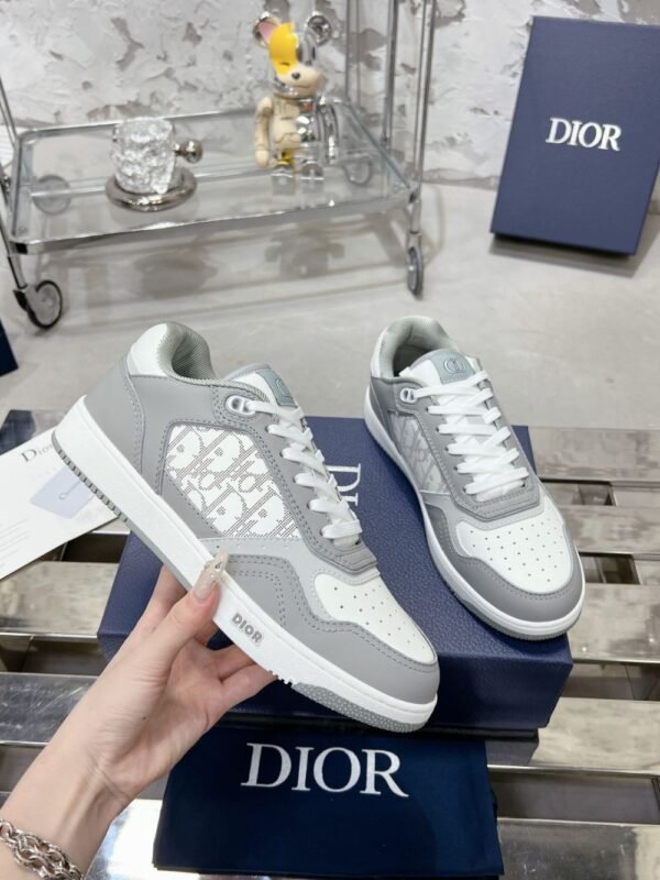 Dior B27 Low Grey and White