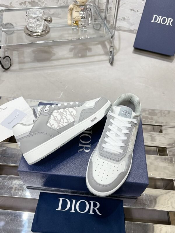 Dior B27 Low Grey and White