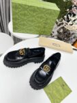 Gucci Loafer  GG Bright leather Black