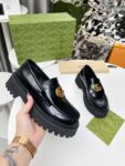 Gucci Loafer  GG Bright leather Black