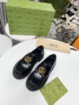 Gucci Loafer  GG Bright leather Black