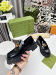 Gucci Loafer  GG Bright leather Black