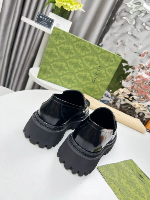 Gucci Loafer  GG Bright leather Black
