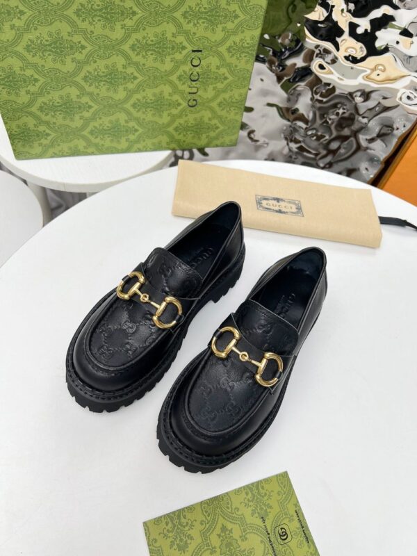 Gucci Loafer  Dark leather Black