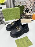 Gucci Loafer  Dark leather Black