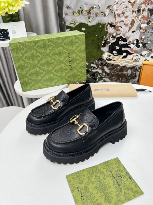 Gucci Loafer  Dark leather Black