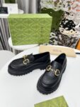 Gucci Loafer  Dark leather Black
