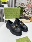 Gucci Loafer  Dark leather Black