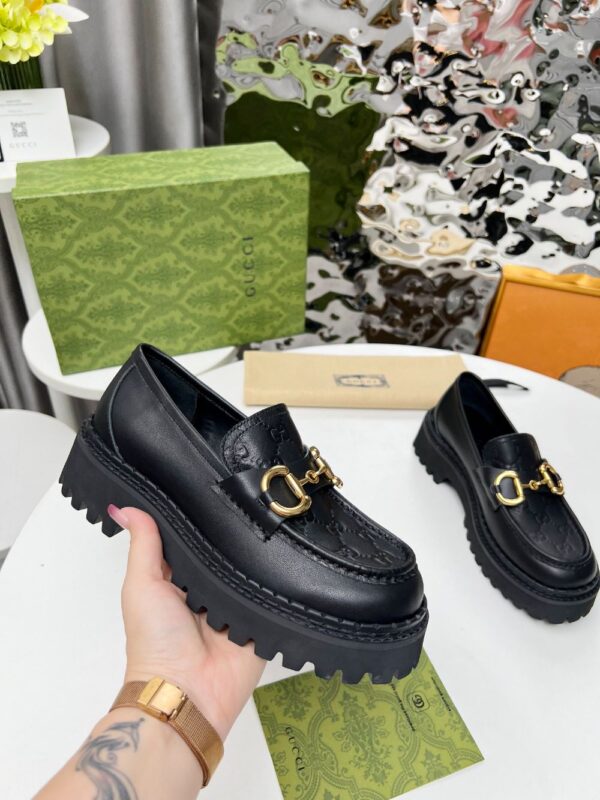 Gucci Loafer  Dark leather Black