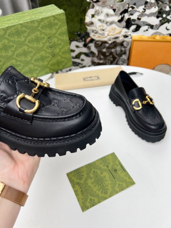 Gucci Loafer  Dark leather Black