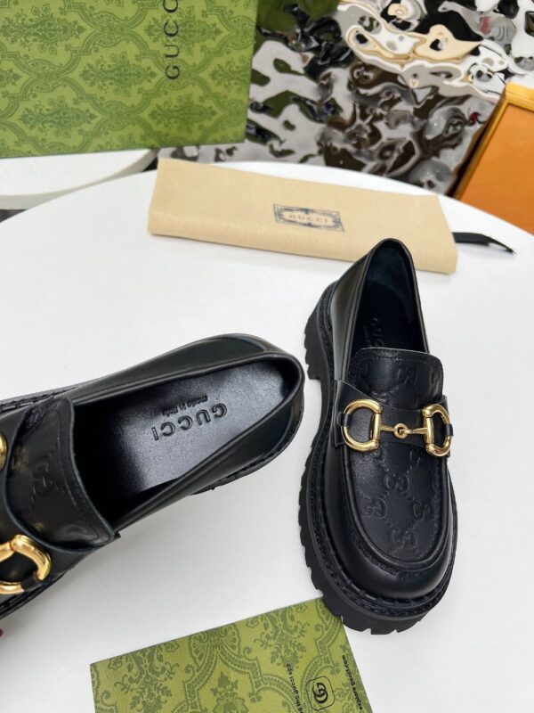 Gucci Loafer  Dark leather Black