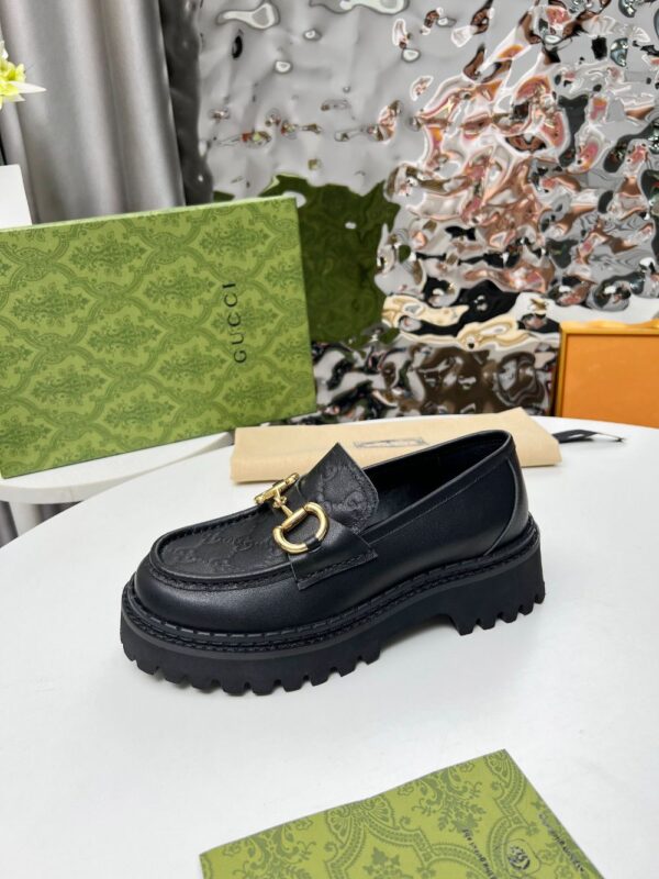 Gucci Loafer  Dark leather Black