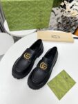 Gucci Loafer GG  Dark leather Black