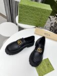 Gucci Loafer GG  Dark leather Black