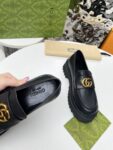 Gucci Loafer GG  Dark leather Black
