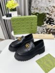 Gucci Loafer GG  Dark leather Black